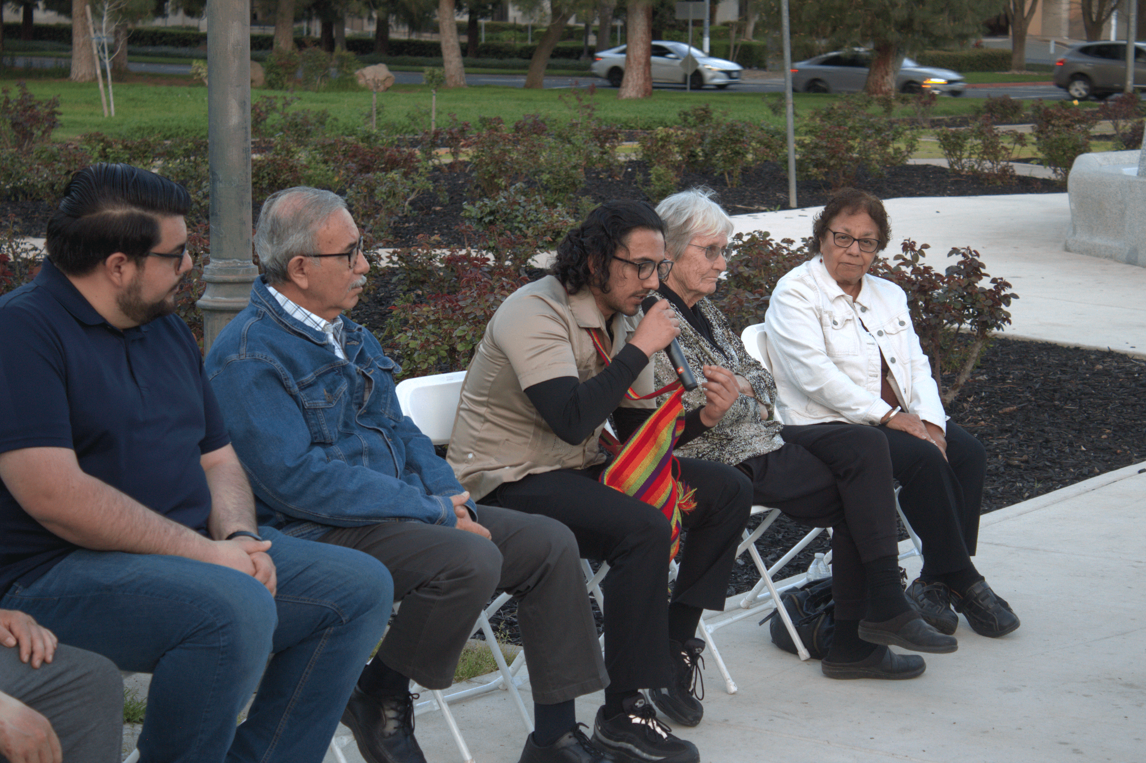 Daniel Garibay Rodriguez at a community event
